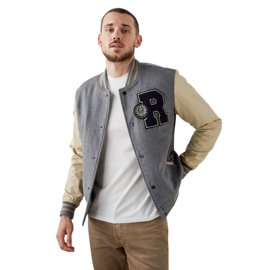 Rails Stanley Varsity Jacket—An Elevated Take on Your Old Varsity Jacket, the Stanley Is the Statement Piece You Need