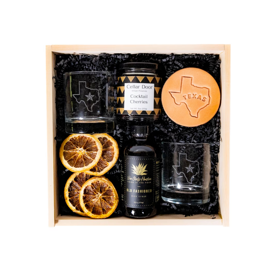 Texas Old-Fashioned Gift Box—Experience the Warm Hospitality and Rich Flavors of Texas