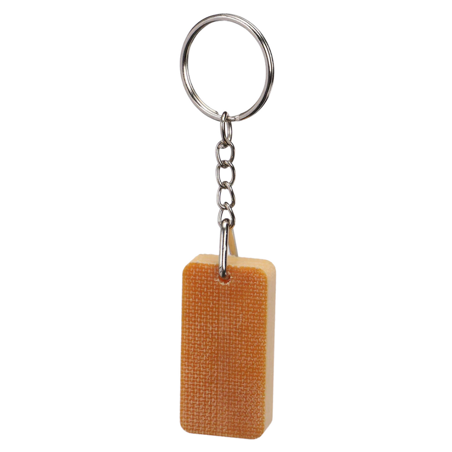 F1 Authentic Skid Block Keyring—Add a Touch of F1 to Your Key Chain, With This Skid Block Keyring, Featuring Real Jabroc® Skid Block