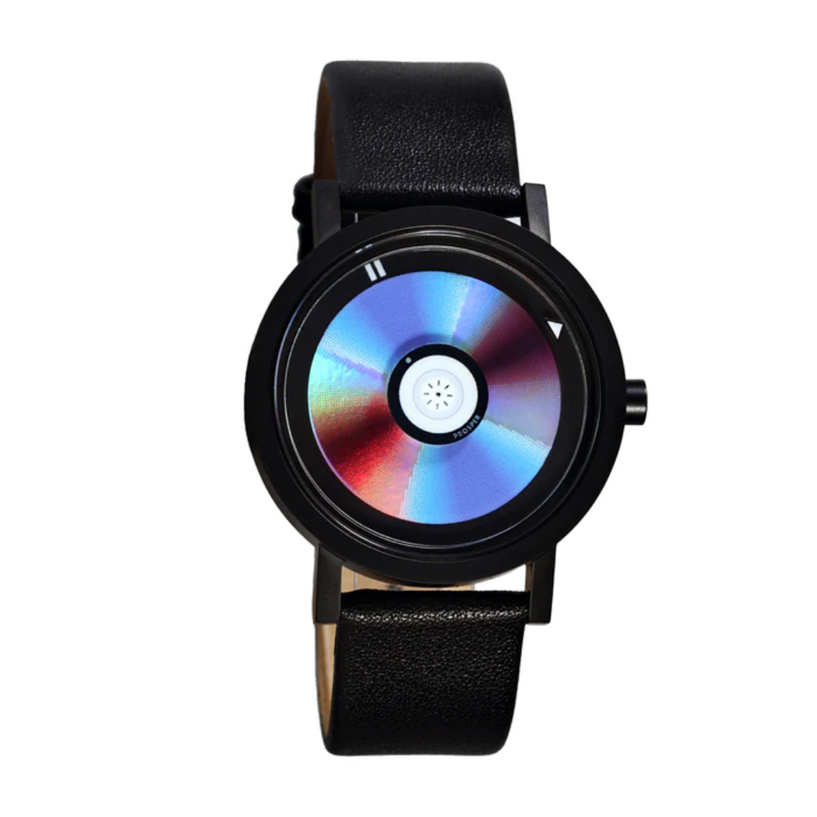 Project Watches CD Watch 40mm—With Transparent Discs And A Holographic Dial This Watch Looks Like A CD Set In A Player