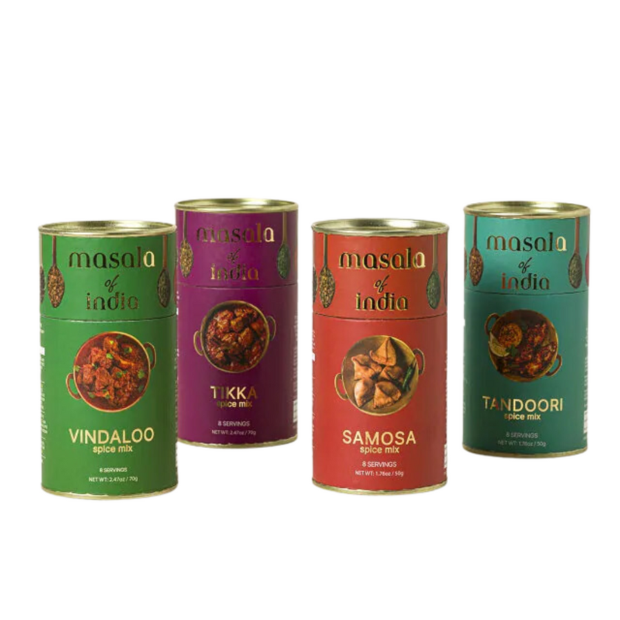 Masalas of India Spice Gift Set—A Collection of Diverse Regional Flavors That Represent the Essence of Indian Cuisine