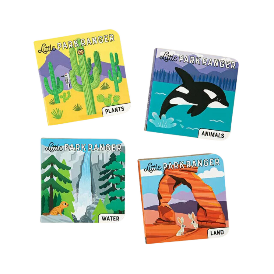 Little Park Ranger Baby Board Book Set—Four Books To Introduce Little Nature Lovers To The Wonders Of Our National Parks