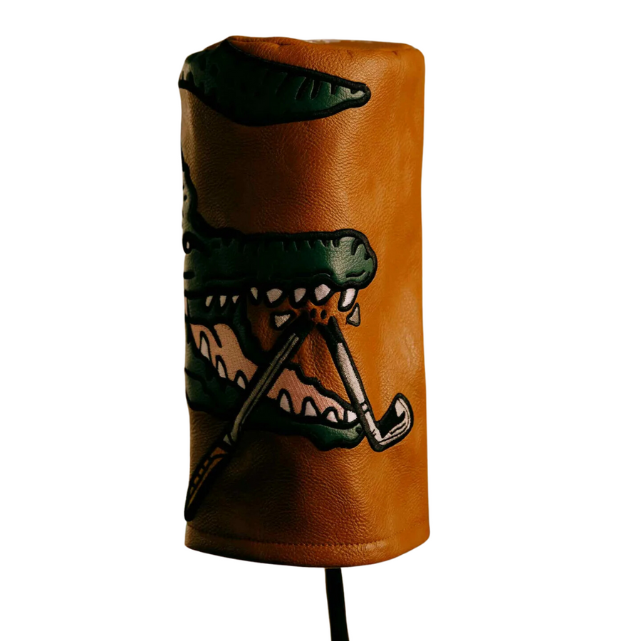 Devereux Golf Gator Barrel Driver Cover—Aside from Bogeys and Sandtraps, Beware of Gators When You're on the Course