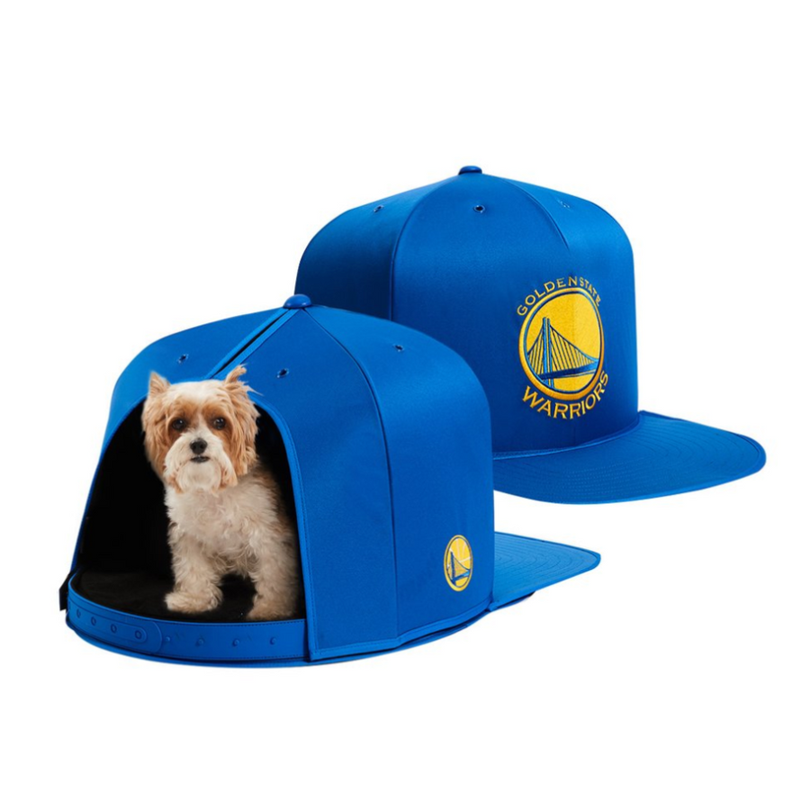 NapCap Dog Bed—Your Dog's Bed Transformed Into An Authentic Hat Featuring The MLB, NBA, or NHL Team Of Your Choice