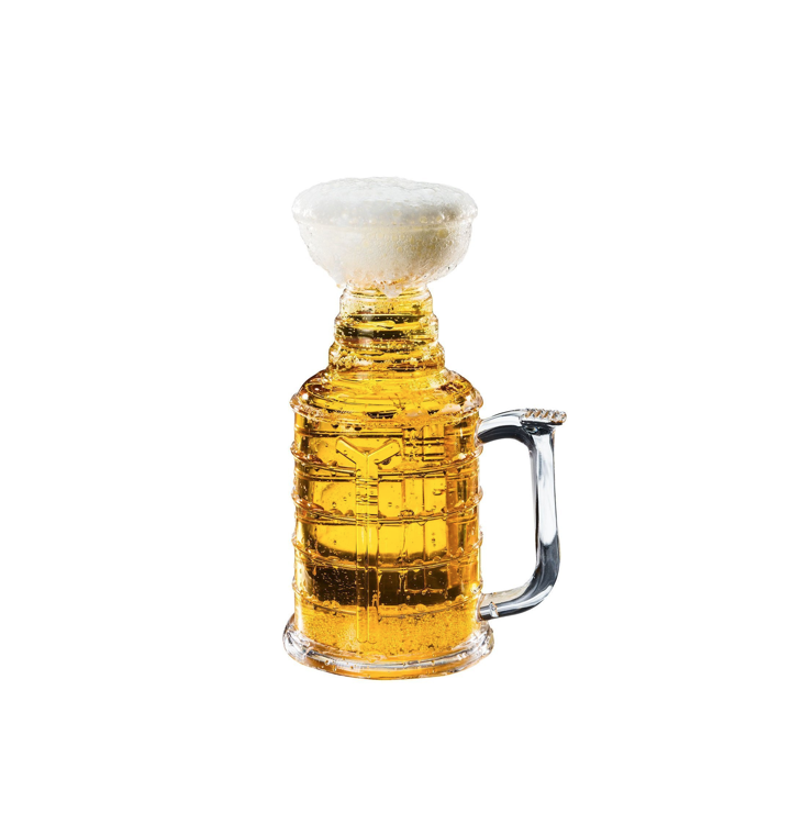 Hockey Cup Beer SteinTake A Sip Out of a Lord Stanley-Inspired Glass To  Taste Sweet, Sweet Victory - I Give Cool Gifts