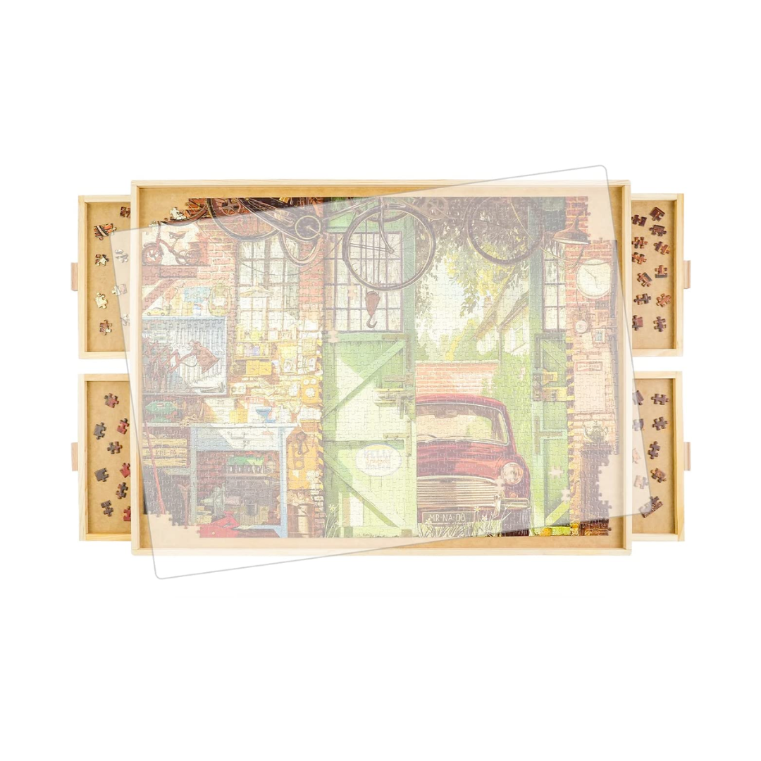 Rotating Puzzle Board—Level Up Your Puzzle Night With This Rotating