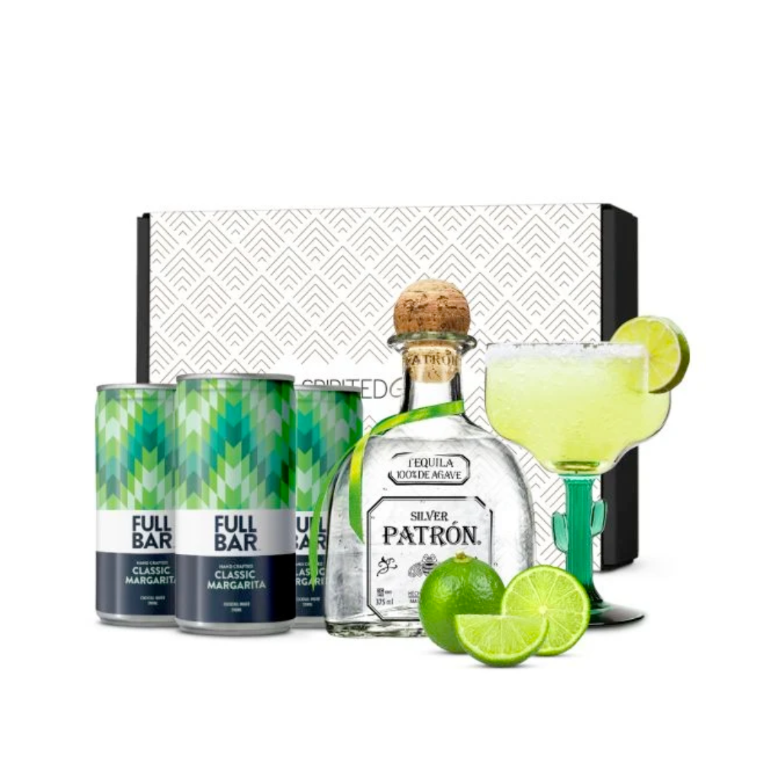 Patron Mini Margarita Gift Set—A Tequila Lover's Dream Consisting Of