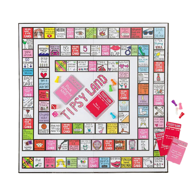 Tipsy Land Drinking Board Game