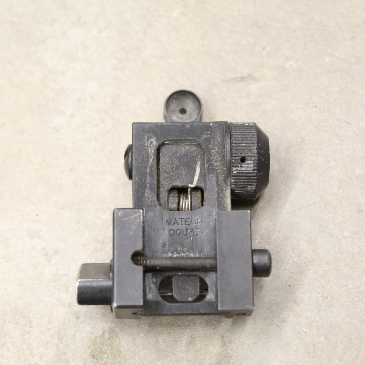 Matech Surplus Rear Flip Up BUIS
