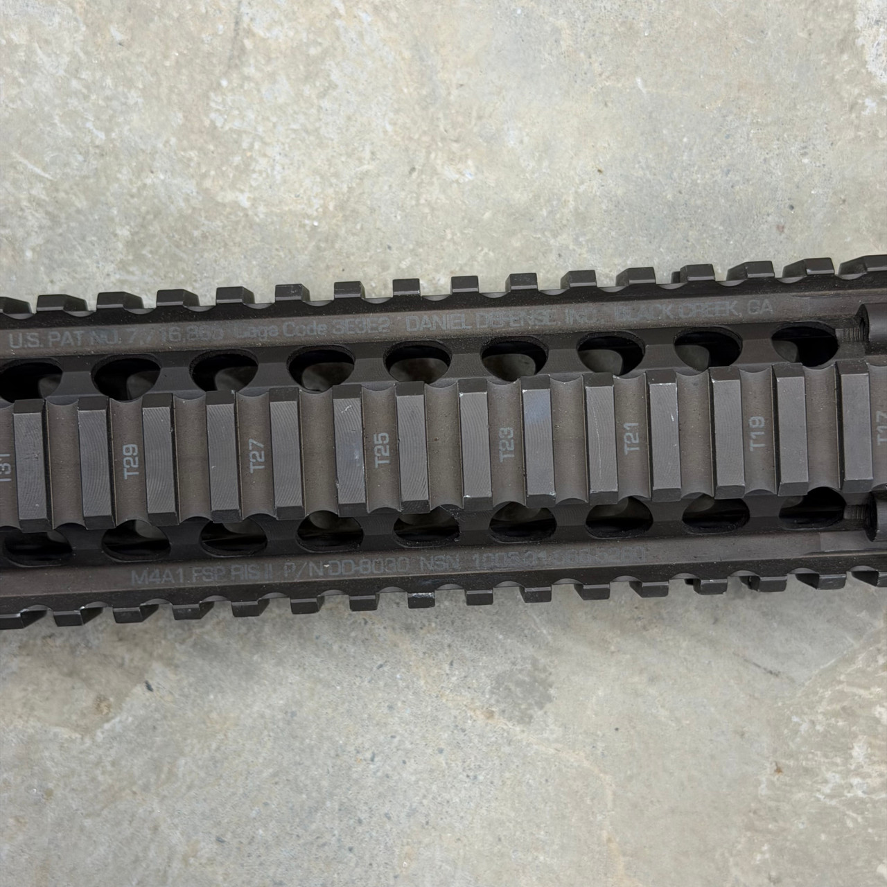Surplus Daniel Defense M4A1 FSP Rail Interface System RIS II (FDE)