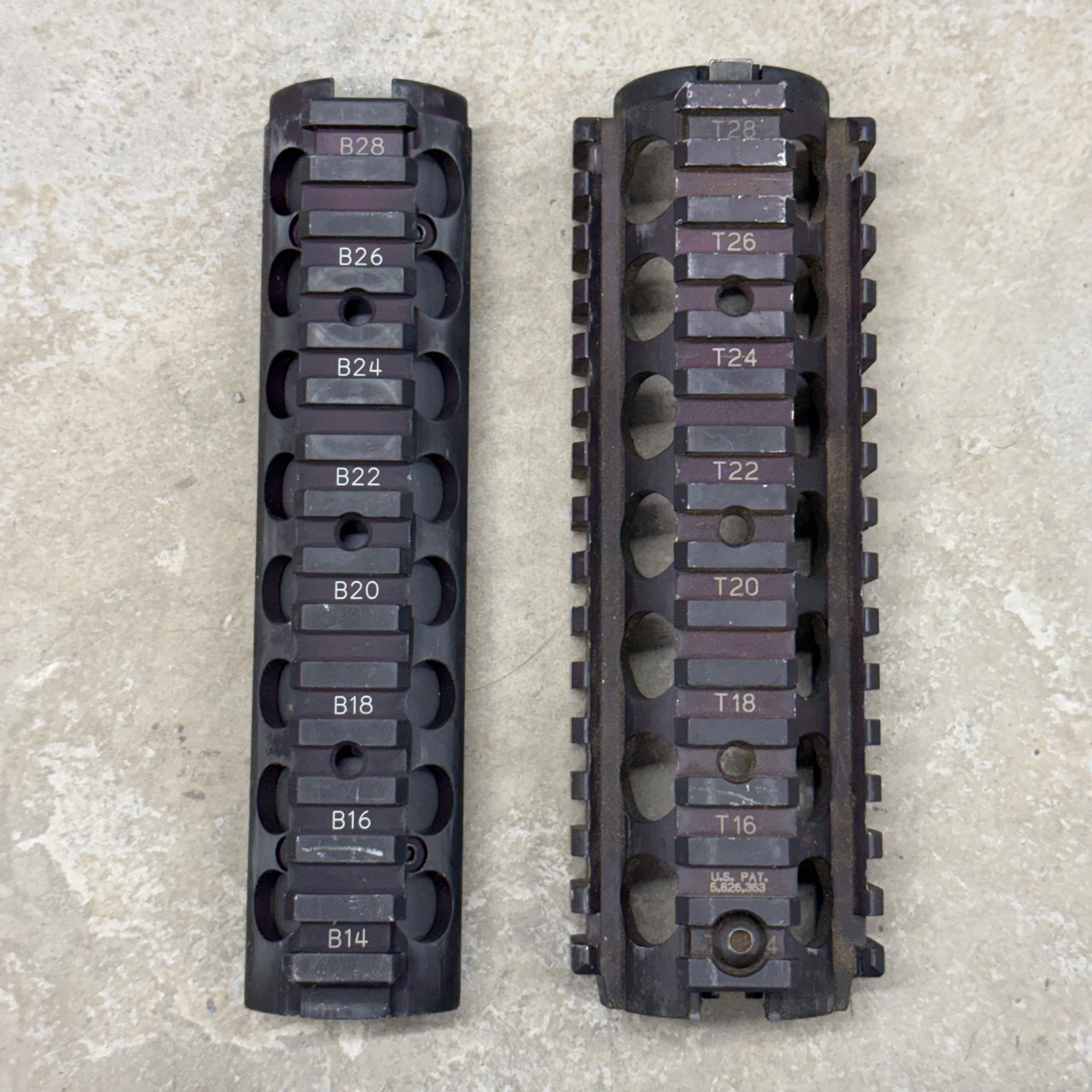 Surplus Knights Armament Vero Beach RAS Quad Rail Purple Anodized