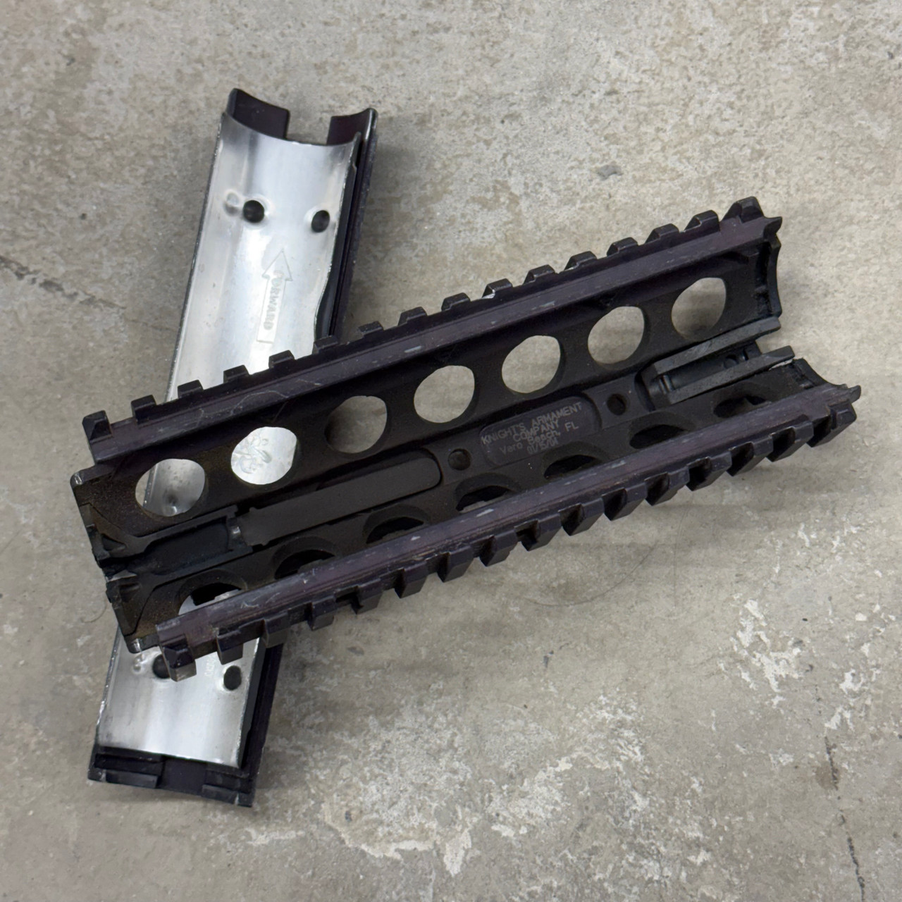 Surplus Knights Armament Vero Beach RAS Quad Rail Purple Anodized