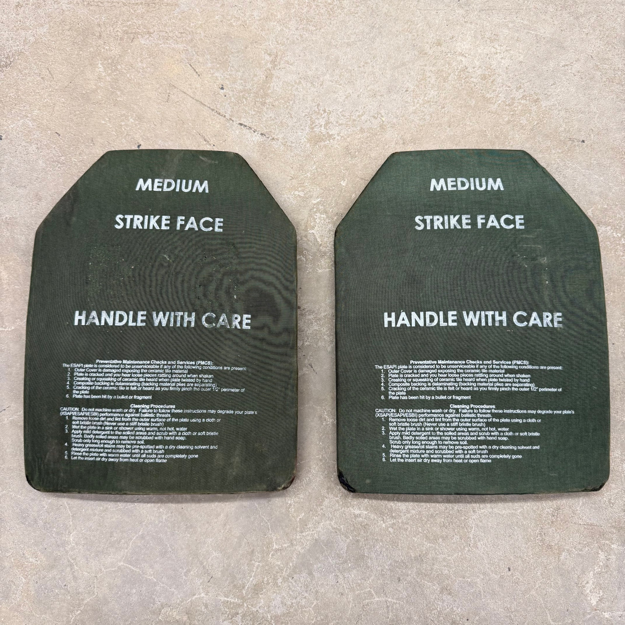ESAPI Medium Level IV Plate Set AP Protection