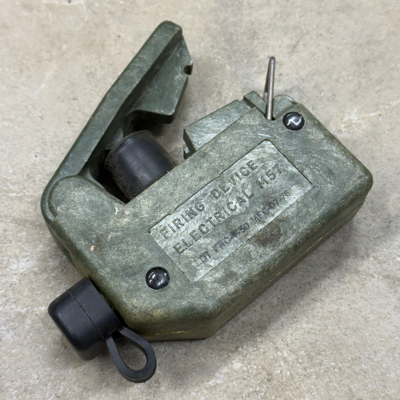 米軍　実物　FIRING DEVICE ELECTRICAL M57 Surplus M57 
