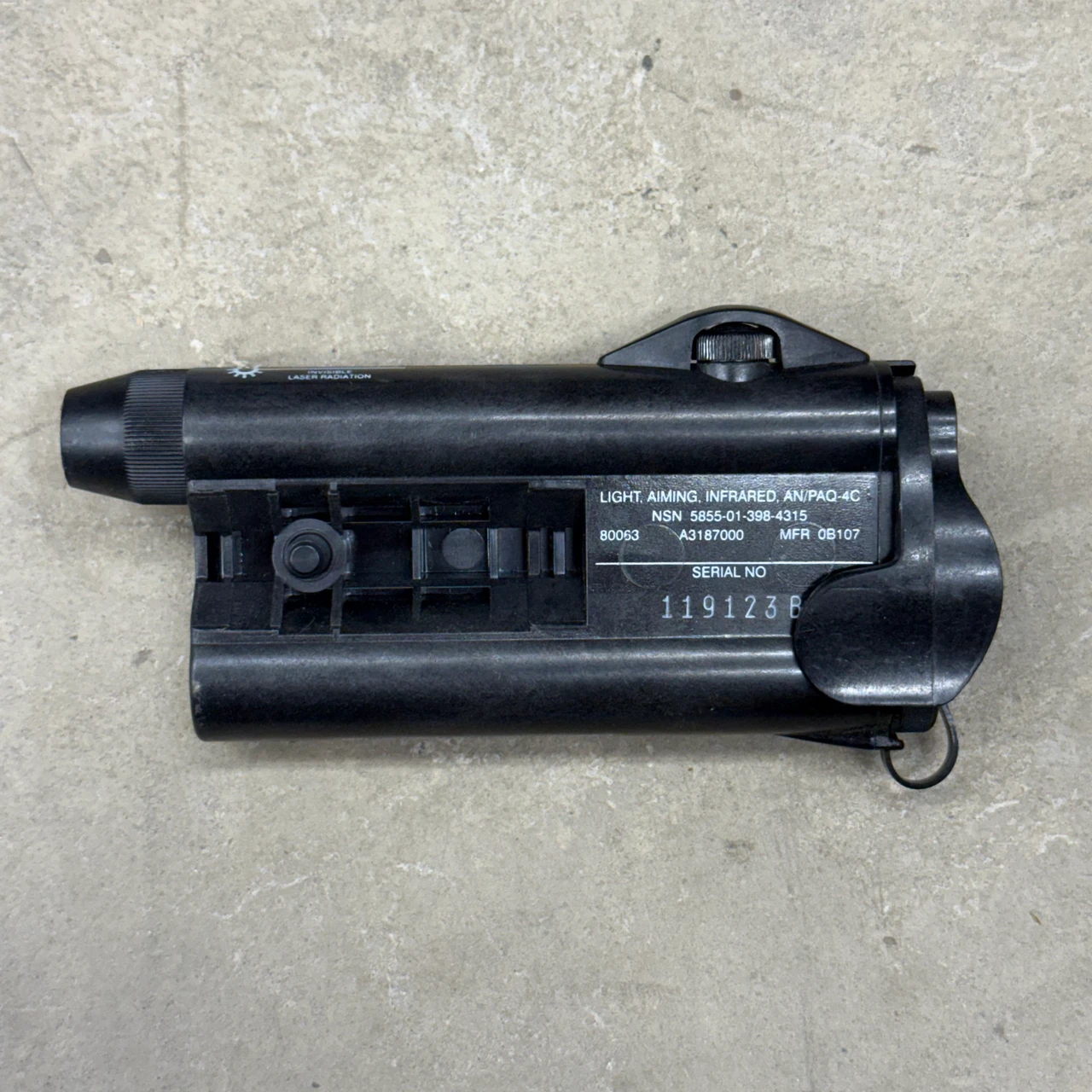 AN/PAQ-4C IR Aiming Laser Light Device