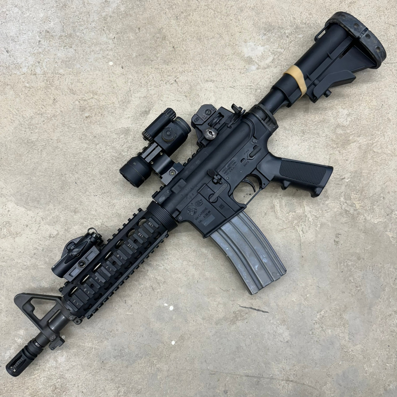 Surplus Aimpoint Comp M2 Red Dot Sight w/ Wilcox Mount