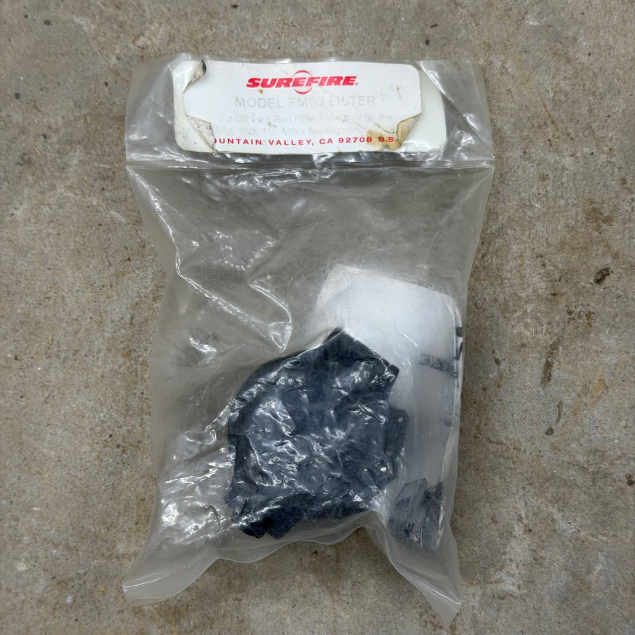 Surefire FM63 Flash Light IR Filter