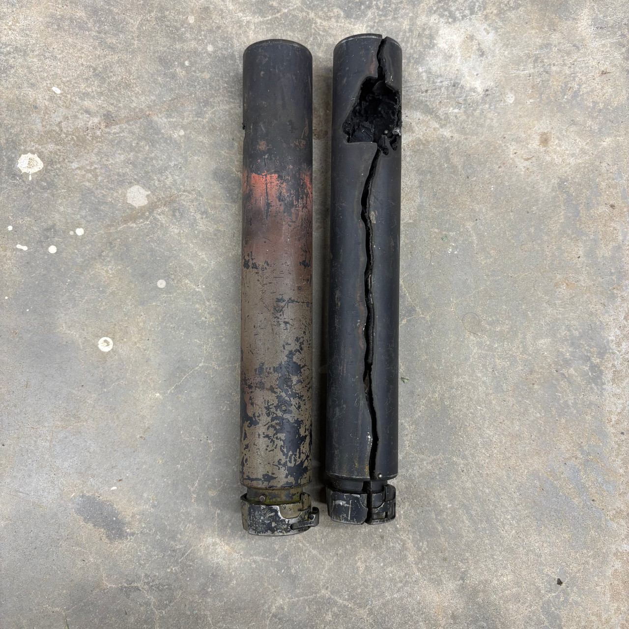 Demilled Surefire FA 762 Suppressor