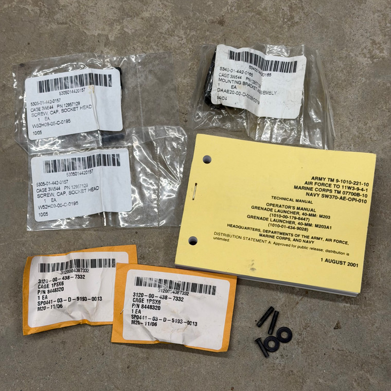 LMT M203 Carbine Mounting Hardware Kit