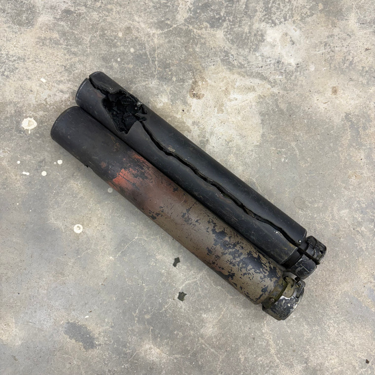 Demilled Surefire FA 762 Suppressor