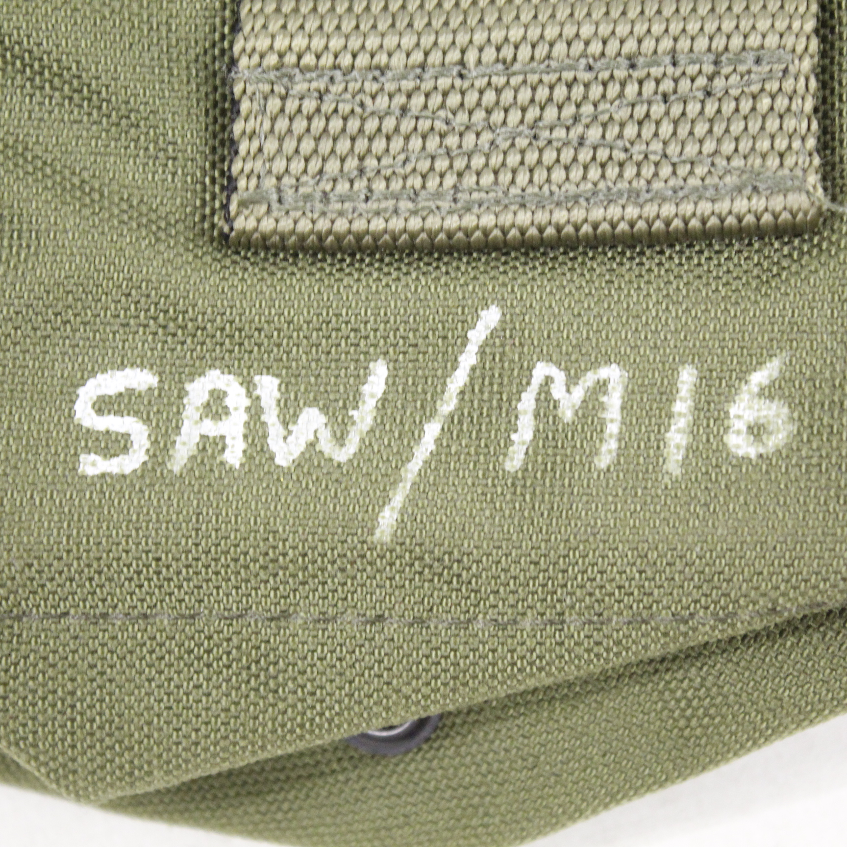 London Bridge Trading LBT1611 SAW/5.56 Mag Pouch OD Green Gold Label