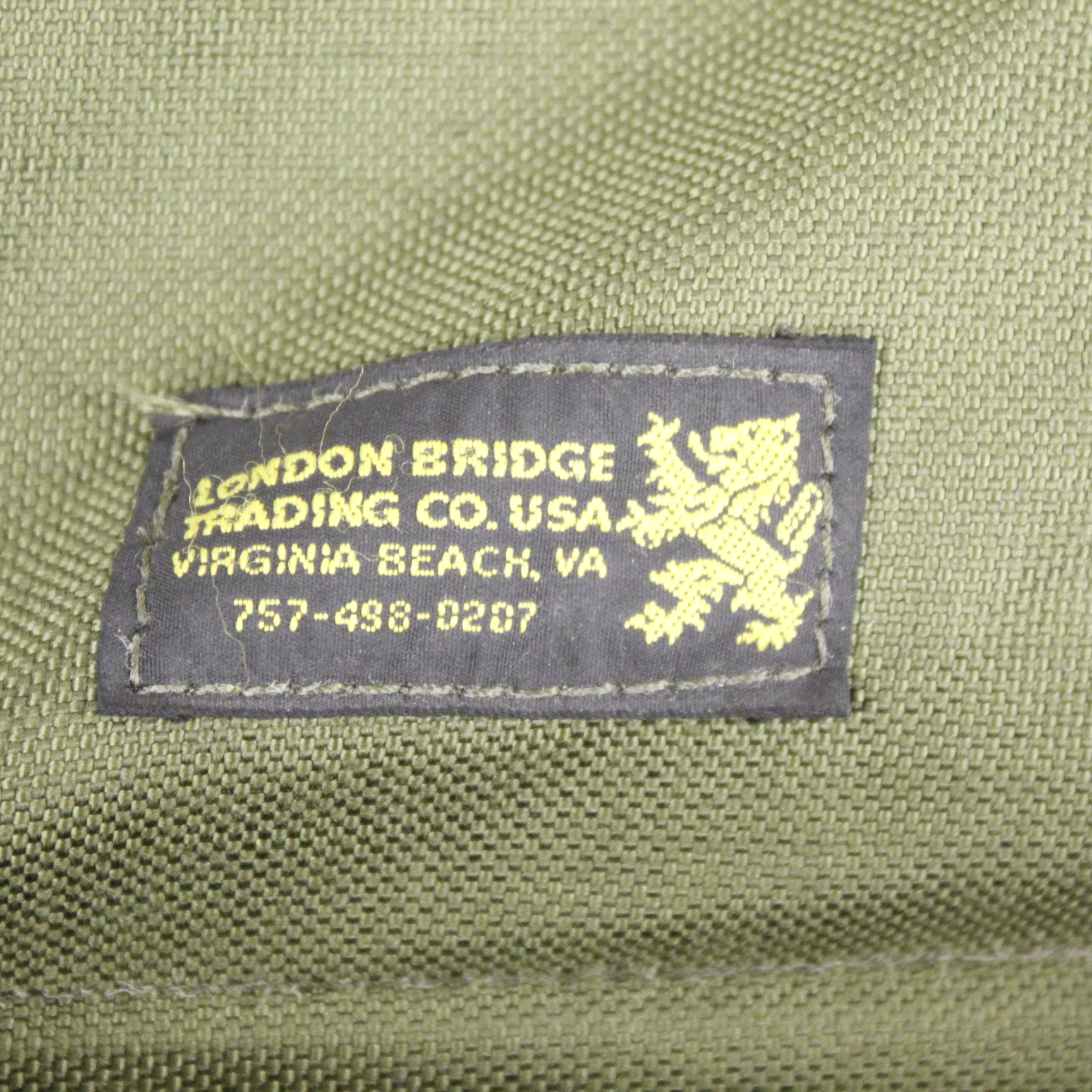 London Bridge Trading LBT1611 SAW/5.56 Mag Pouch OD Green Gold Label