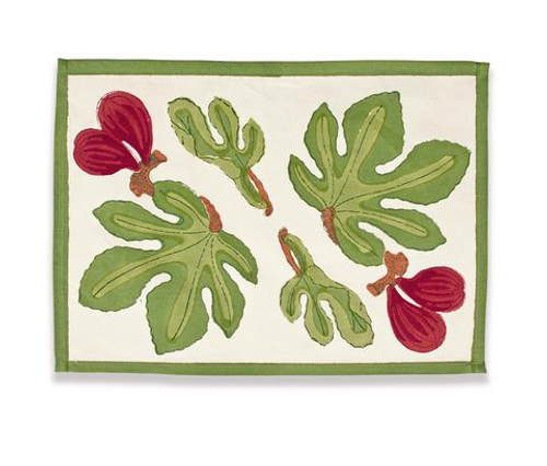 Fig Red Placemats, Set of 6