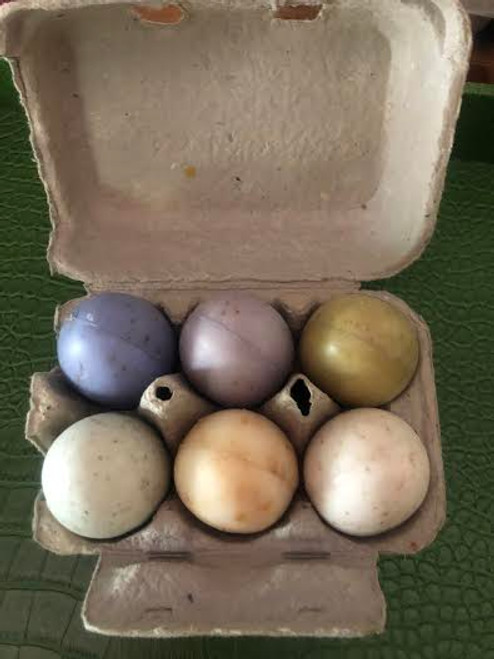 French Lavender Egg Soaps, set of 6