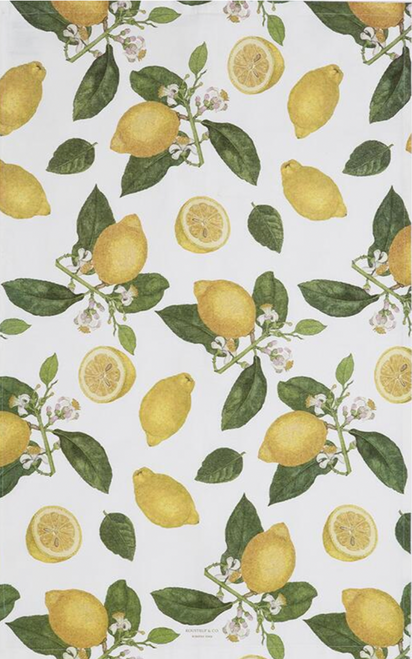 Organic Cotton Lemon, Kitchen Towel