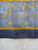 Bougainvillea Blue Yellow Organza Tablecloth
