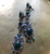 Earring with Semi Precious Stones - Dark Green