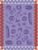 Ratatouille, Purple Kitchen Towel 