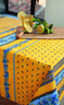 Rectangular Tablecloth, Linear Print 