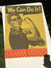 Rosie the Riveter, 24 x 31" 100% Cotton dishtowel, $29 value