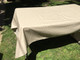 Gold Shimmer Rectangular Coated Tablecloth, 60 x 98", worth $160