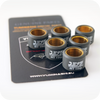YUMINASHI 10 GR. HT ARAMID HIGH TEMP. ROLLER WEIGHTS SET (Ø20x15MM) (22123-KWN-A10HT) YUMINASHI 10 GR. HT ARAMID HIGH TEMP. ROLLER WEIGHTS SET (Ø20x15MM) (22123-KWN-A10HT)