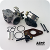 KEIHIN/YUMINASHI 37MM THR. BODY UPGRADE / A-TYPE MANIFOLD SET (INNOVA 125 / WAVE125i / BIZ125) (16410-KTM-D37S)