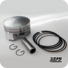 YUMINASHI 67MM / 15-PIN, TUNER EDITION PISTON (SEMI-DOME) (13100-015-670B)