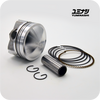 YUMINASHI 57MM / 15-PIN, TUNER EDITION PISTON (SEMI-DOME) (13100-015-570B)