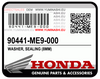 GENUINE OEM HONDA WASHER, SEALING, 8MM / RONDELLE ETANCHEITE 8MM (90441-ME9-000)