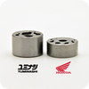 YUMINASHI 50% UP HYPER OIL PUMP ROTOR (15100-K26-G00R) vs STOCK HONDA 110CC/125CC ROTOR 