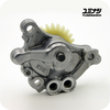 YUMINASHI 50% UP HYPER OIL PUMP ROTOR (15100-K26-G00R) vs STOCK HONDA 110CC/125CC ROTOR 