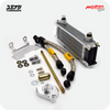 YUMINASHI EDITION MORIN 4-ROW OIL COOLER SET WITH MESH GUARD (EURO-4 Z125 MONKEY) (15600-K0F-T04X)