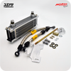 YUMINASHI EDITION MORIN 4-ROW OIL COOLER SET WITH MESH GUARD (EURO-4 Z125 MONKEY) (15600-K0F-T04X)