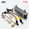 YUMINASHI EDITION MORIN 4-ROW OIL COOLER SET WITH MESH GUARD (MSX/GROM125 - MSX/GROM125 SF) (15600-K26-000X) YUMINASHI EDITION MORIN 4-ROW OIL COOLER SET WITH MESH GUARD (MSX/GROM125 - MSX/GROM125 SF) (15600-K26-000X)