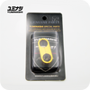 YUMINASHI AN6 GOLD OIL COOLER HOSE CLAMP (14MM - 9/16") (43514-014-GLD)