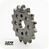 Yuminashi 15-tooth 420 racing sprocket for Zongshen 125 H/O Fiddy Racer and other pitbike horizontal engines.