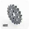 Large 18T 420 pitch high-speed front sprocket maximizing top-end highway cruising for heavily tuned Honda Wave 125 underbones.