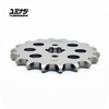 High-durability 18T 420 pitch racing front sprocket managing extreme torque on big-bore Honda MSX125 Grom and Monkey 125.