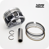 YUMINASHI 170CC / 62MM (4V) FLAT HIGH LIFT, HIGH COMP. PISTON SET (14MM PISTON PIN) (PCX160/ADV160/SH150i) (13102-K0S-160A)